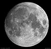 Der Mond am 21.8.2002 - Mondalter 13,9 Tage